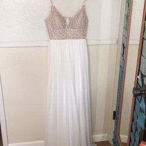 Rose Gold prom Dress